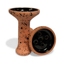 Oblako Mono Classic Hookah Shisha Bowl - Orange/Black