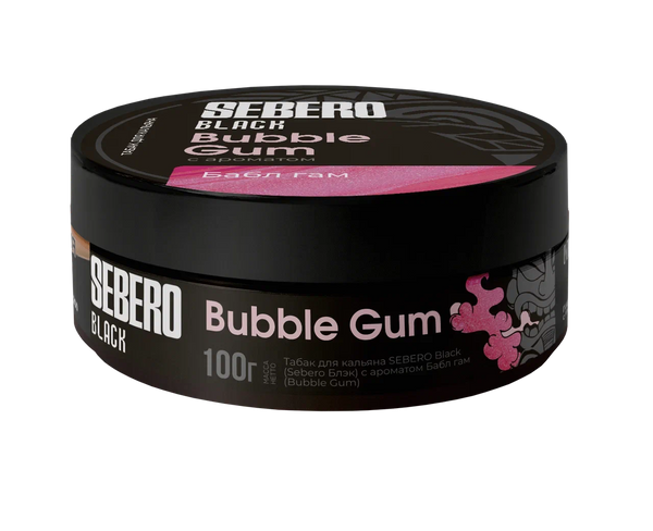 Sebero Black Bubble Gum Hookah Shisha Flavor -