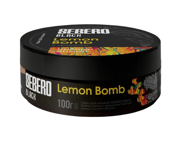 Sebero Black Lemon Bomb Hookah Shisha Flavor -