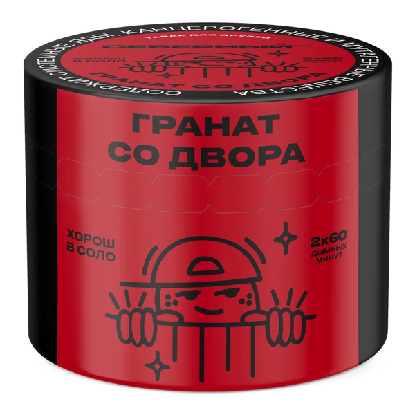 Severnyi Pomegranate From The Yard Hookah Shisha Tobacco -