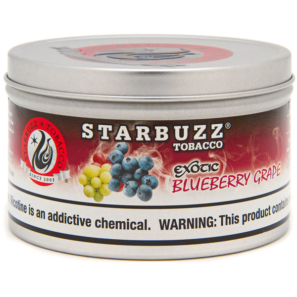 Starbuzz Exotic Blueberry Grape Hookah Shisha Tobacco - 