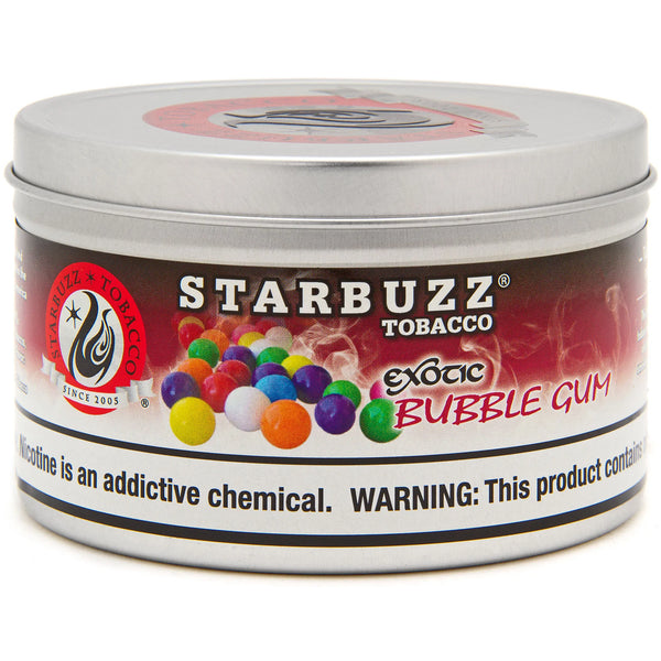 Starbuzz Exotic Bubble Gum Hookah Shisha Tobacco - 