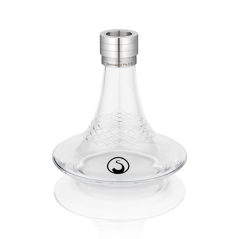 Steamulation Pro X III Hookah Base with Steam Click - Crystal