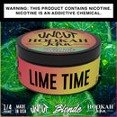 Uncut Blonde Lime Time Hookah Shisha Tobacco 1/4 lb -