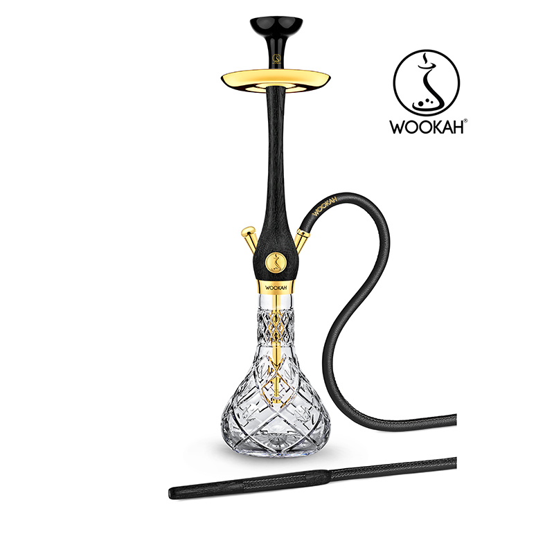 Wookah 24K Gold-Plated Olives Nox Hookah Set -