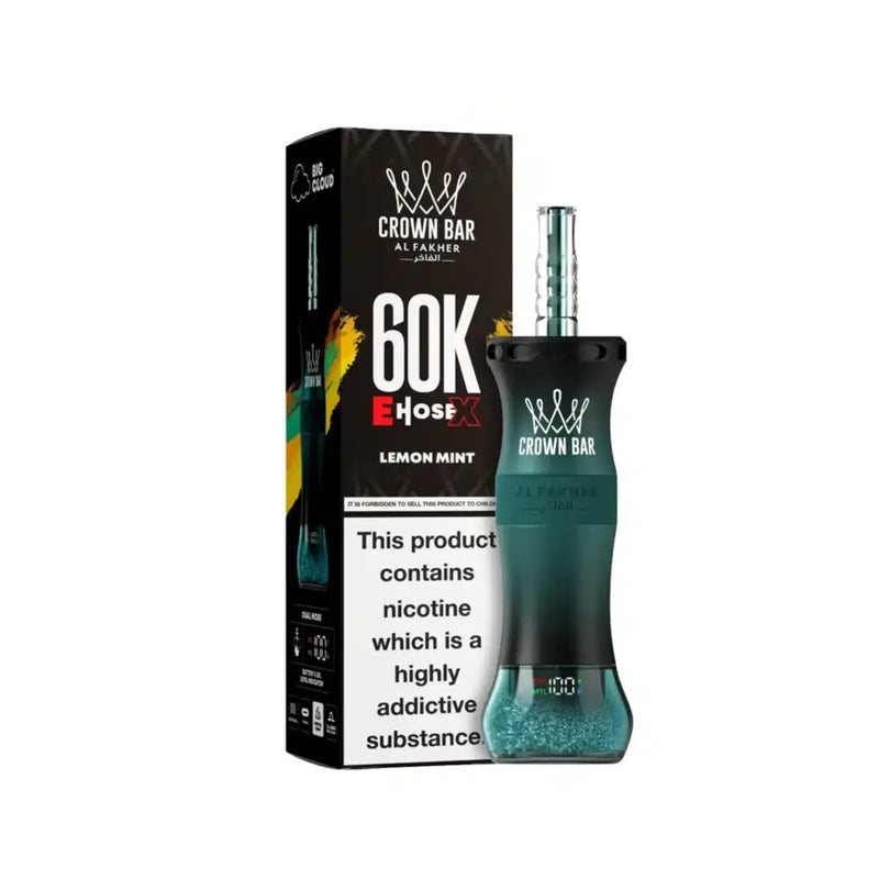 Al Fakher Crown Bar 60K Vape | E-Hose X Disposable
