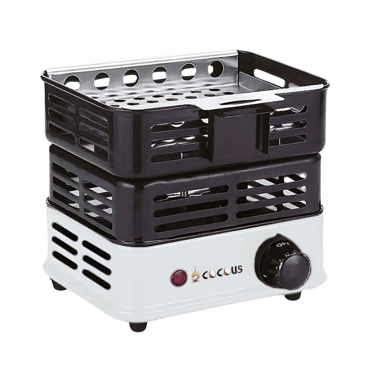 CocoUs Hookah Charcoal Burner 1000W | Fast Heat Party-Size Coal