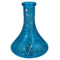 Cyril Crystal Cut Hookah Shisha Base - Light Blue