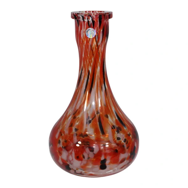 Drop Hookah Base - Mix Glass Red