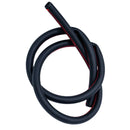 Cyril Handmade Leather Hose - Black - red