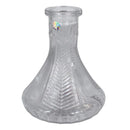 Cyril Mini Foil Hookah Shisha Base - Clear