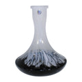 Traditional Glass Hookah Base - Mix Glass Black