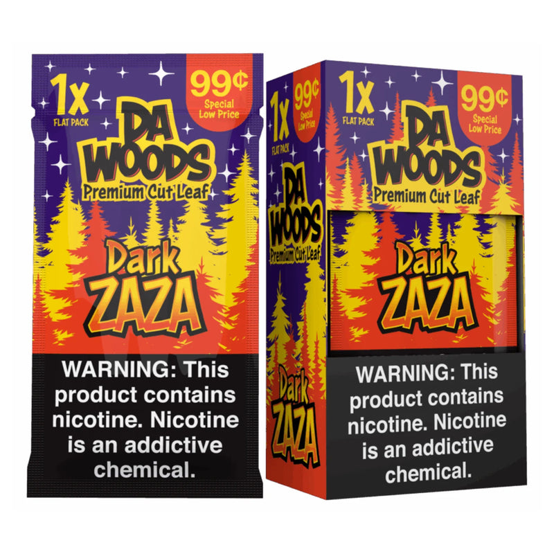Da Woods Premium Cut Tobacco Leaf pack of 20 - Dark ZAZA