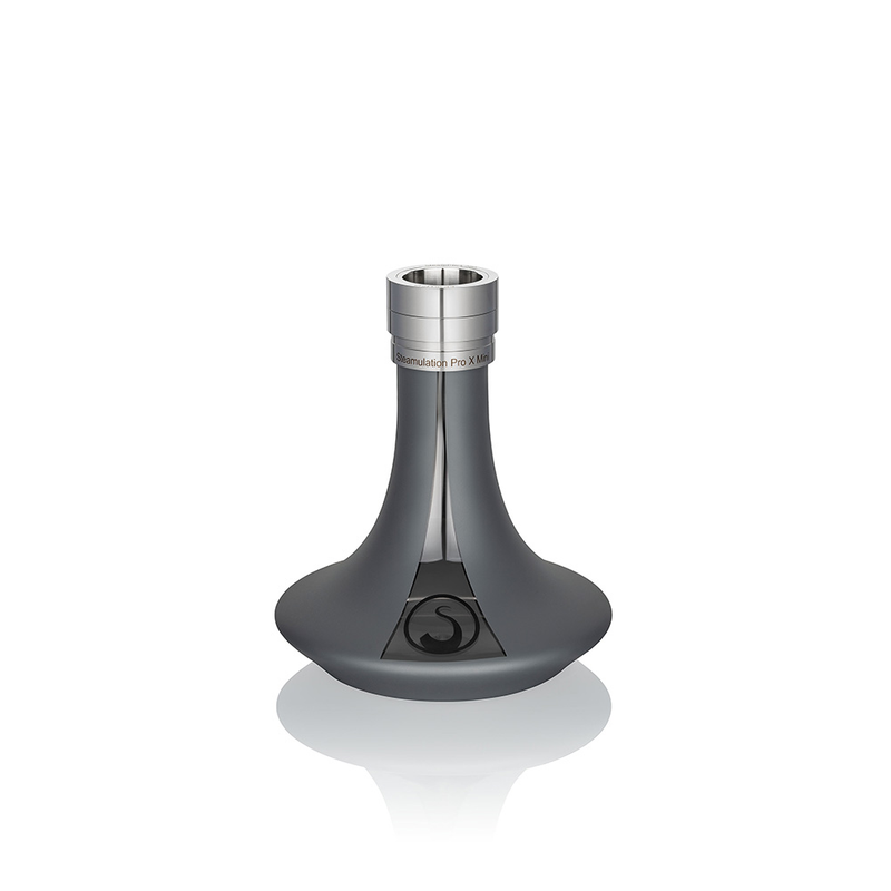 Steamulation Pro X Mini Hookah Base with Steam Click - Graphit