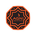 Agni Hookah Base Protective Mat - Orange
