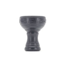 Silicone Hookah Shisha Bowl With Metal Screen - Black