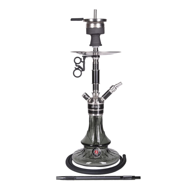 Amy Carbonica Solid S Hookah (SS26.02) - Black-Black