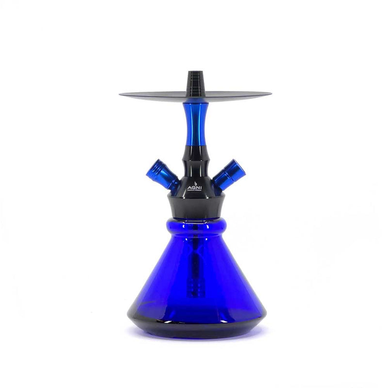Agni Cone Hookah Set - Blue