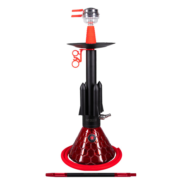 Amy Rocket Hookah - Red