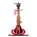 Amy Little Rocket Hookah - Gold-Red Base