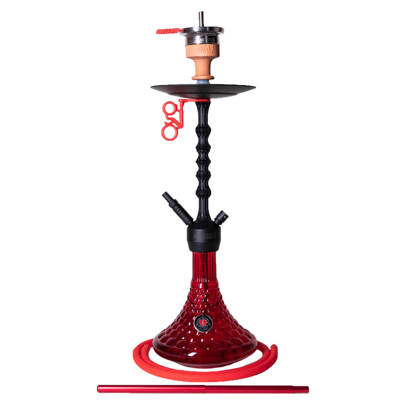 Amy Antique Berry Hookah (072.01) - Red