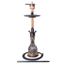 Amy Tradi Hookah (087.01) - Black-Black/Gold Base