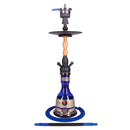 Amy Tradi Hookah (087.01) - Black/Wood-Blue Base