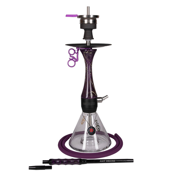 Amy Woodica Hookah (105.02) - Purple
