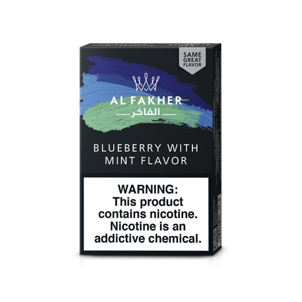 Al Fakher Blueberry With Mint Hookah Shisha Flavor