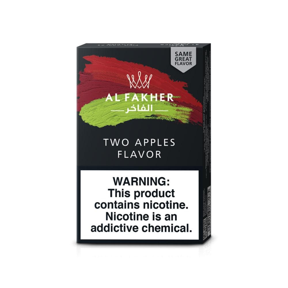 Al Fakher Two Apples Hookah Shisha Flavor - Great Pricing✔️