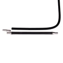 Amy Deluxe Carbon Hookah Mouthpiece Set - Black