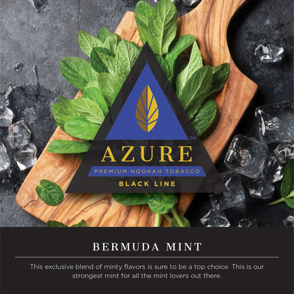 Azure Black Line Bermuda Mint 100g - 