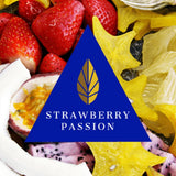 Azure Gold Line Strawberry Passion Hookah Shisha Flavor