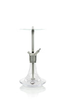 Steamulation Classic Platinum Hookah - Crystal