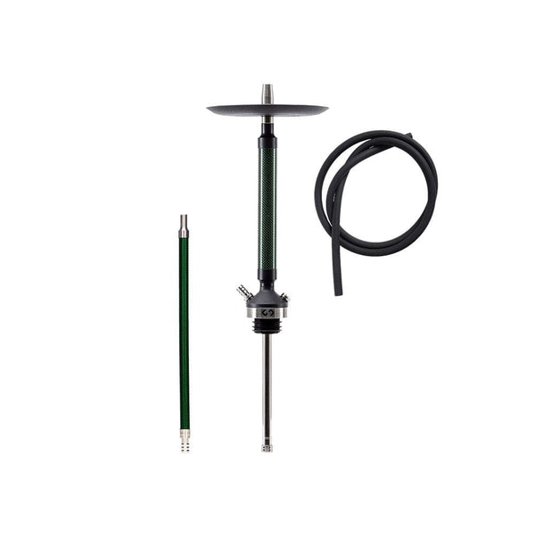 Conceptic Design Carbon Hookah - Green / Without Glass Base