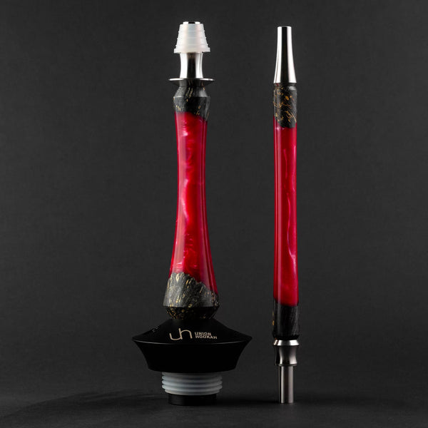Union Sleek Hybrid Hookah - Grey Pink