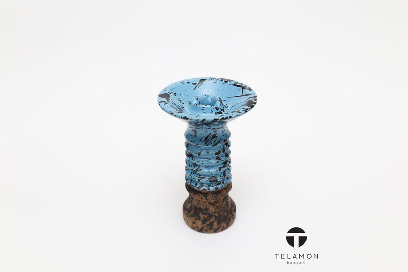 Telamon Alien Glaze Hookah Bowl - Blue