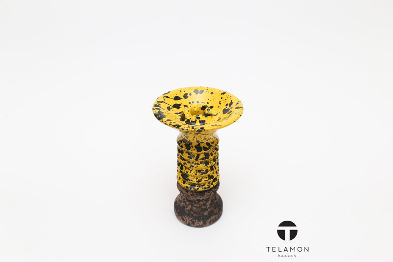Telamon Alien Glaze Hookah Bowl - Yellow