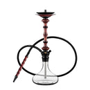 Japona Hookah Lotus - Red / Transparent
