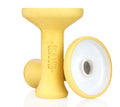 Oblako Phunnel S Mono Hookah Shisha Bowl - Yellow/White