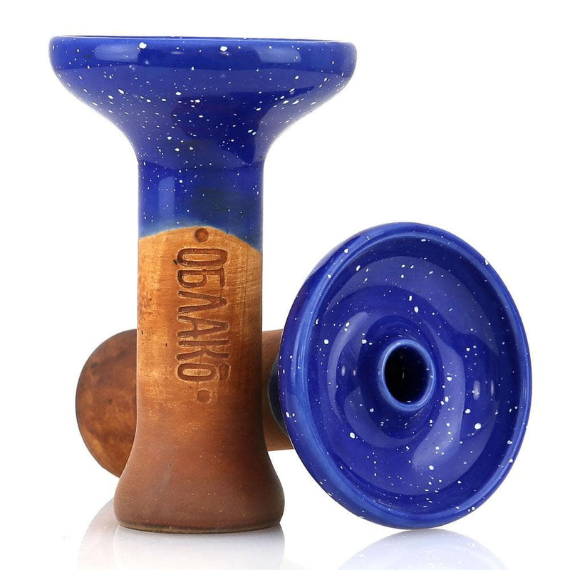 Oblako Phunnel M Glaze Hookah Bowl - Blue Cosmos