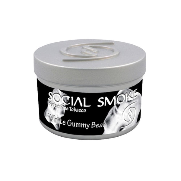 Social Smoke White Gummy Bear 250g - 