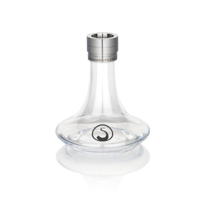 Steamulation Pro X Mini Hookah Base with Steam Click - Clear