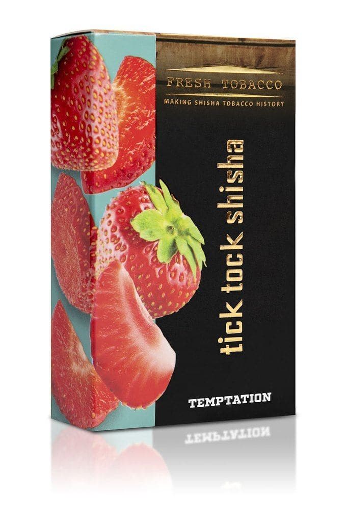 Tick Tock Shisha - Temptation (Strawberry) / 100g