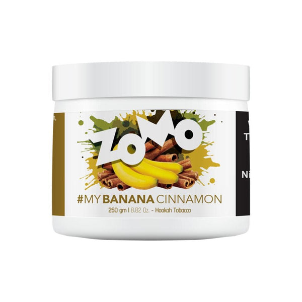 Zomo Banana Cinnamon Hookah Shisha Tobacco | Best Prices