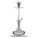 Amy Carbonica Force R Hookah (SS21.01) - White-Clear Base