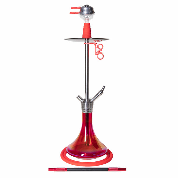 Amy Stick Steel Plus R Hookah (SS09) - Red