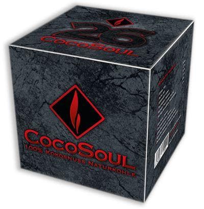 Cocosoul - Premium Coconut Hookah Coals 26mm - 