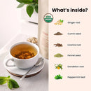 Gardenika Digest Loose Leaf Herbal Tea, USDA Organic, Caffeine Free - 4 oz (114g) - 