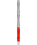Moze Stainless Steel Hookah Mouthpiece - Wavy Red